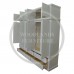 DEWSBURY 5 DOOR 6 DRAWER MIRRORED WARDROBE WITH TOPBOX IN WHITE DEWSBURY 5 DOOR 6 DRAWER MIRRORED WARDROBE WITH TOPBOX IN WHITE