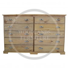 BALTIC 10 DRAWER CHEST SOLID PINE