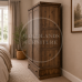 BALTIC SOLID PINE 1 DRAWER LARGE WARDROBE- NO MIRRORED DOORS IN MEDIUM OAK WAX BALTIC SOLID PINE 1 DRAWER LARGE WARDROBE- NO MIRRORED DOORS IN MEDIUM OAK WAX