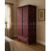 BALTIC SOLID PINE 1 DRAWER LARGE WARDROBE- NO MIRRORED DOORS IN RED MAHOGANY WAX BALTIC SOLID PINE 1 DRAWER LARGE WARDROBE- NO MIRRORED DOORS IN RED MAHOGANY WAX