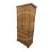 BALTIC SOLID PINE 2 DOOR 4 DRAWER WARDROBE IN OLD ANTIQUE WAX