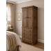 BALTIC SOLID PINE 2 DOOR 4 DRAWER WARDROBE IN MEDIUM OAK BALTIC SOLID PINE 2 DOOR 4 DRAWER WARDROBE IN MEDIUM OAK