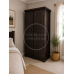 BALTIC SOLID PINE 2 DOOR FULL HANGING WARDROBE IN RED MAHOGANY WAX BALTIC SOLID PINE 2 DOOR FULL HANGING WARDROBE IN RED MAHOGANY WAX