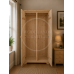 BALTIC SOLID PINE 2 DOOR FULL HANGING WARDROBE IN LIGHT OAK WAX BALTIC SOLID PINE 2 DOOR FULL HANGING WARDROBE IN LIGHT OAK WAX