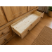 BALTIC SOLID PINE 4 DRAWER AND 4 DOOR WARDROBE IN LIGHT OAK WAX
