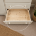 BALTIC SOLID PINE 4 DOOR 3 DRAWER QUAD WARDROBE IN IVORY