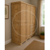 BALTIC SOLID PINE 4 DOOR 3 DRAWER WARDROBE IN LIGHT OAK WAX