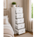 CAMBRIDGE 5 DRAWER BEDSIDE IN WHITE CAMBRIDGE 5 DRAWER BEDSIDE IN WHITE