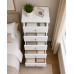 CAMBRIDGE 5 DRAWER BEDSIDE IN WHITE CAMBRIDGE 5 DRAWER BEDSIDE IN WHITE