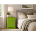 CAMBRIDGE 3 DRAWER BEDSIDE IN GREEN