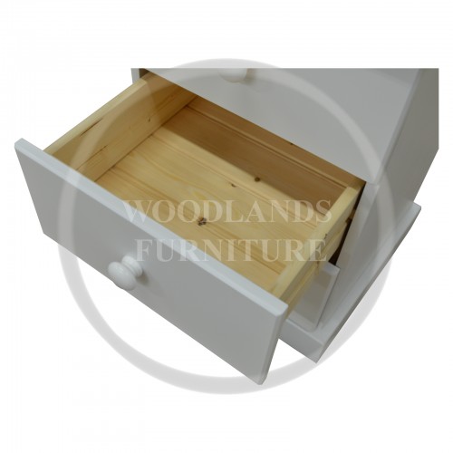 HANDMADE CAMBRIDGE 3 DRAWER BEDSIDE