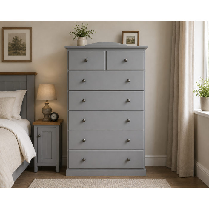 CAMBRIDGE 2+6 DRAWER CURVED CHEST CAMBRIDGE 2+6 DRAWER CURVED CHEST