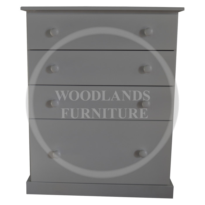 CAMBRIDGE WHITE 4 DRAWER CHEST WITH 1 DEEP DRAWER IN WHITE CAMBRIDGE WHITE 4 DRAWER CHEST WITH 1 DEEP DRAWER IN WHITE