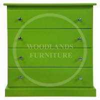 CAMBRIDGE 4 DRAWER CHEST IN GREEN