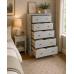CAMBRIDGE 5 DRAWER SLIM CHEST IN WHITE CAMBRIDGE 5 DRAWER SLIM CHEST IN WHITE