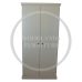 Handmade in the UK Full Hanging 90cm Wide Wardrobe - Cambridge White (Made to Measure)