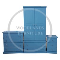 CAMBRIDGE 3 PIECE BEDROOM SET SKY BLUE CAMBRIDGE 3 PIECE BEDROOM SET SKY BLUE