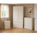 3 Piece Bedroom Furniture Set - Cambridge White | Handmade in England