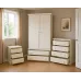 3 Piece Bedroom Furniture Set - Cambridge White | Handmade in England