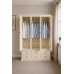 CAMBRIDGE TRIPLE 6 SMALL DRAWER WARDROBE IN IVORY CAMBRIDGE TRIPLE 6 SMALL DRAWER WARDROBE IN IVORY