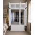CAMBRIDGE TRIPLE 4 DRAWER WARDROBE WITH TOPBOX IN WHITE CAMBRIDGE TRIPLE 4 DRAWER WARDROBE WITH TOPBOX IN WHITE