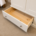 Cambridge Triple Wardrobe With 4 Drawers In Ivory