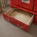 CAMBRIDGE TRIPLE 4 DRAWER WARDROBE IN RED CAMBRIDGE TRIPLE 4 DRAWER WARDROBE IN RED