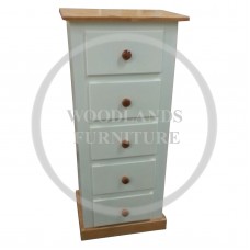 COUNTRY 5 DRAWER BEDSIDE