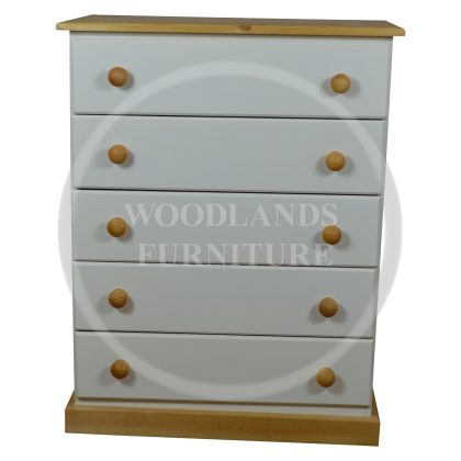 Cambridge Country 5 Drawer Chest