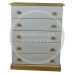 UK Handmade 5 Drawer 80cm Wide Chest of Drawers - Cambridge Country - Fully Assembled (Made to Measure)