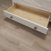Handmade in England Country 2 Drawer Wardrobe in Ivory