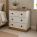 Handmade in England Country Kiddies 3 Chest of Drawers in Ivory