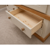 COUNTRY 3 PIECE TRIPLE MIRRORED BEDROOM SET - CENTRE MIRRORED IN IVORY