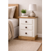 Handmade in England Country 3 Piece Triple Mirrored Bedroom Set - Centre Mirrored in Ivory