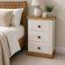 Handmade in England Country 3 Piece Triple Mirrored Bedroom Set - All Doors Mirrored in Ivory