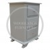 CROWN 3 DRAWER BEDSIDE CABINET IN WHITE