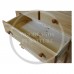 CROWN SOLID PINE 2 + 3 DRAWER CHEST IN NATURAL POLISHED 