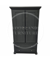 CROWN 2 DRAWER WARDROBE- DESIGN DOORS