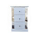 DEWSBURY 3 PIECE BEDROOM SET - MIRRORED DESIGN - IN WHITE