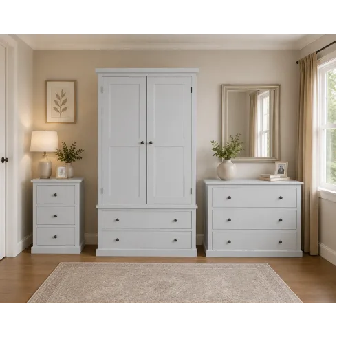 Handmade in England Dewsbury Junior 3 Piece Set in White Handmade in England Dewsbury Junior 3 Piece Set in White