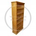CAMBRIDGE PINE 2 SHELVED BOOKCASE IN GOLDEN OAK 