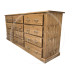 DEWSBURY SOLID PINE 12 DRAWER CHEST IN LIGHT ANTIQUE POLISHED