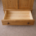 DEWSBURY GENTS SOLID PINE 2 DRAWER WARDROBE IN KENILWORTH POLISHED DEWSBURY GENTS SOLID PINE 2 DRAWER WARDROBE IN KENILWORTH POLISHED