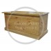 DEWSBURY SOLID PINE OTTOMAN STORAGE BOX IN KENILWORTH POLISHED