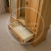 DEWSBURY PINE TRIPLE FULL MIRRORED WARDROBE WITH TOPBOXES IN LIGHT OAK POLISHED DEWSBURY PINE TRIPLE FULL MIRRORED WARDROBE WITH TOPBOXES IN LIGHT OAK POLISHED