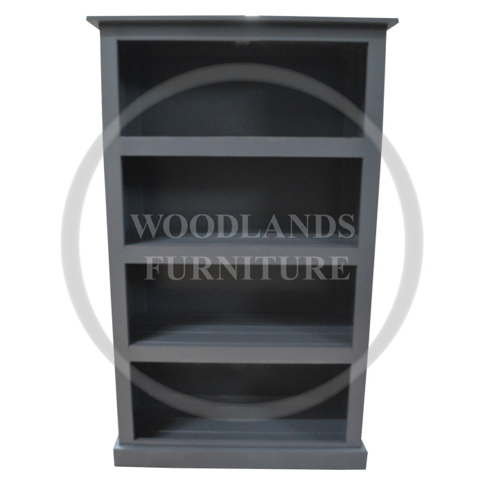 DEWSBURY 3 SHELVED BOOKCASE IN DARK GREY DEWSBURY 3 SHELVED BOOKCASE IN DARK GREY