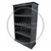 DEWSBURY 3 SHELVED BOOKCASE IN DARK GREY