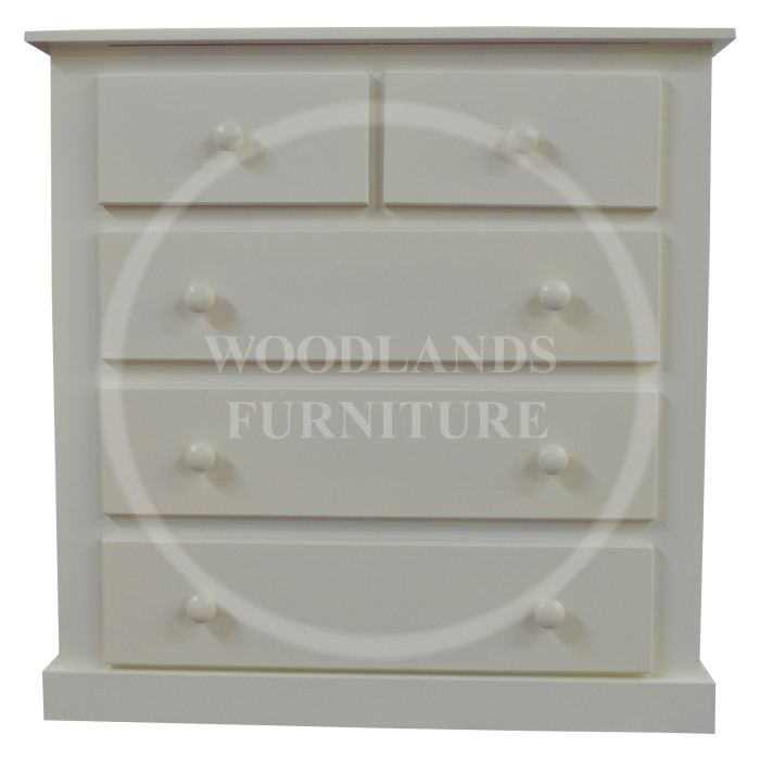 DEWSBURY 2+3 CHEST OF DRAWERS IN IVORY DEWSBURY 2+3 CHEST OF DRAWERS IN IVORY