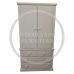 Handmade in England Dewsbury 2+2 Drawer Shelved Gents in White