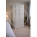 DEWSBURY 3 DRAWER WARDROBE IN WHITE